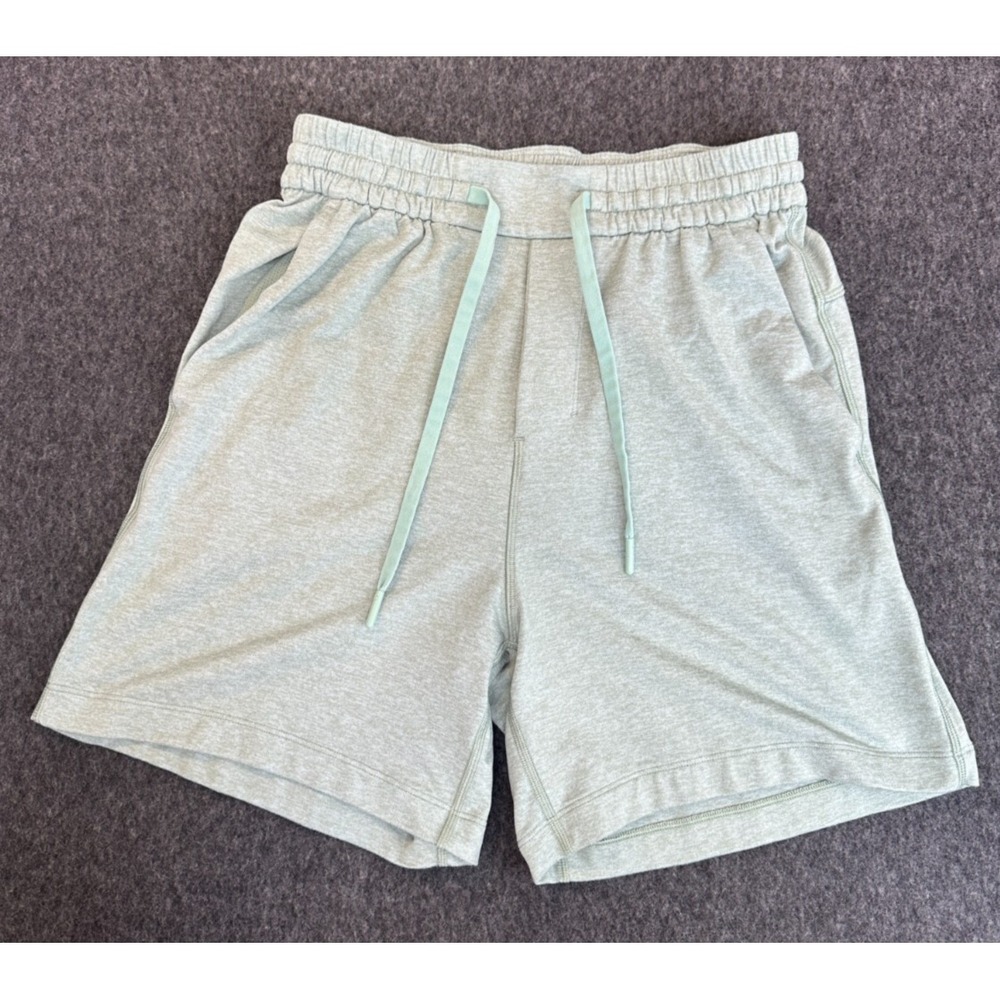 Lululemon Soft Jersey 5" Shorts Men's XS Mint Green Stretch Athletic Running - Picture 2 of 14